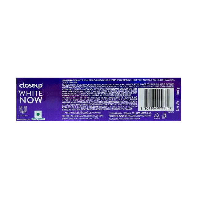 Closeup White Now - Purple Color Corrector Toothpaste