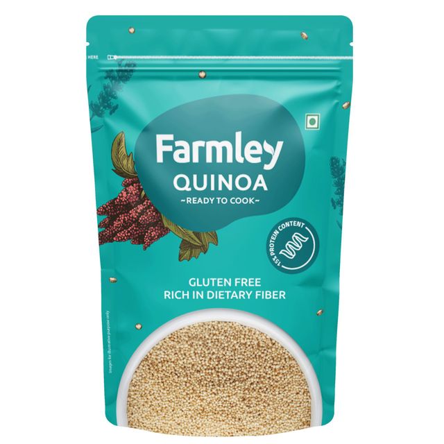 Farmley Natural Quinoa | Diet Food | Gluten Free | High Protein | Ready To Cook Quinoa
