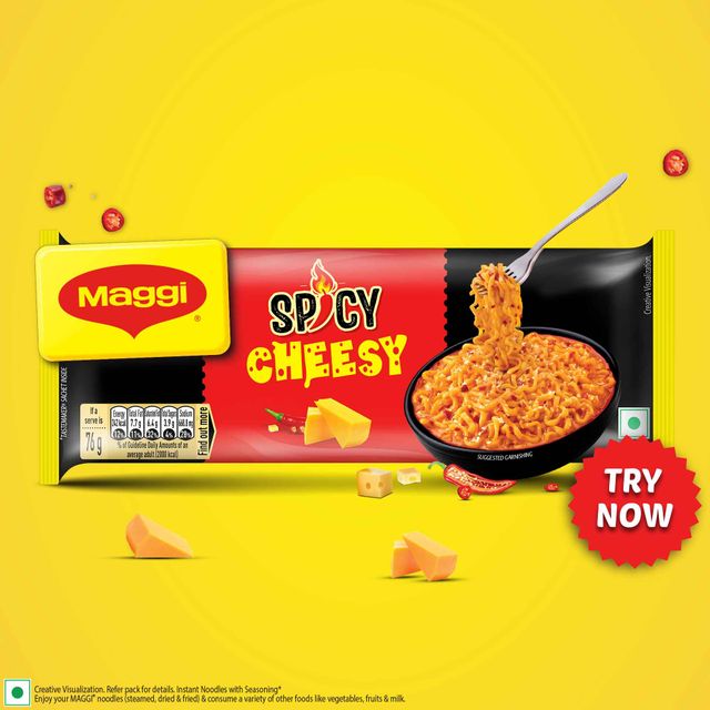 MAGGI Spicy Cheesy Instant Noodles