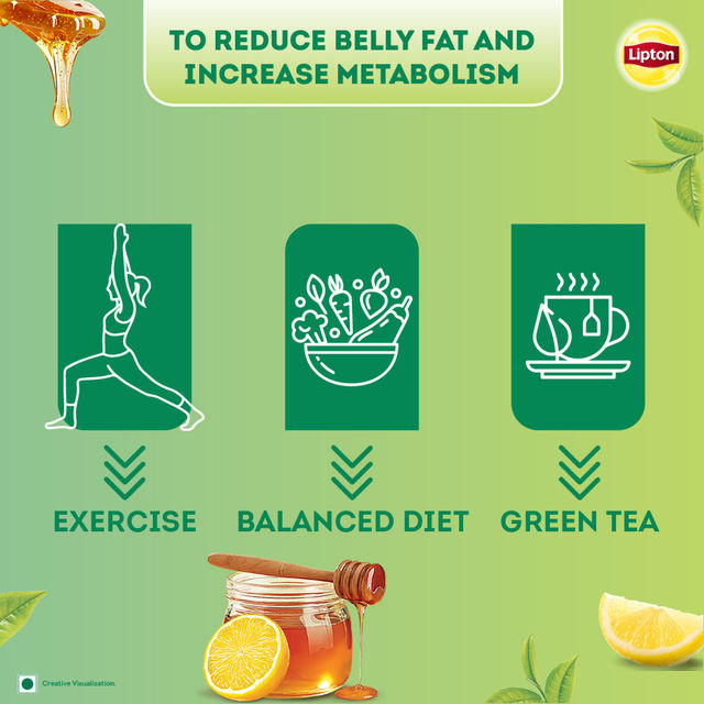 Lipton Honey and Lemon Green Tea