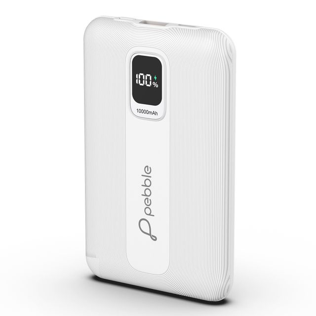 Pebble PB102 Rapid Air 10000mAh PB Ultra Thin and Small - White