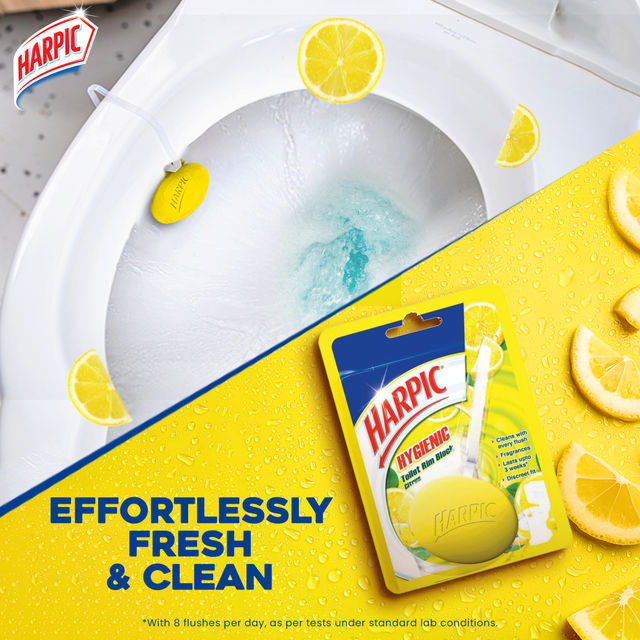 Harpic Toilet Rim Cleaner Blocks - Citrus 26 g Combo