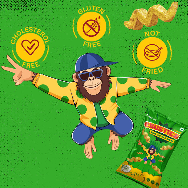Cornitos Crusties Sour Cream and Onion Puffs 62 g Combo
