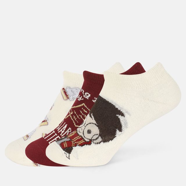 Balenzia Women's Cotton Ankle Socks | Multicolour - Free Size