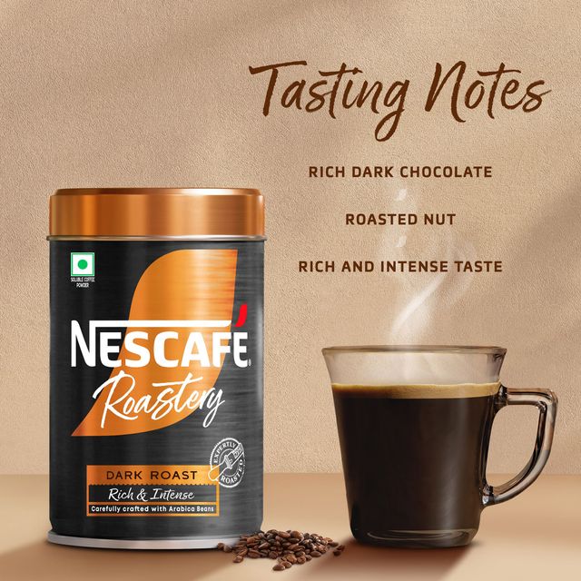 NESCAFE Roastery - Dark Roast Instant Coffee - Rich and Intense