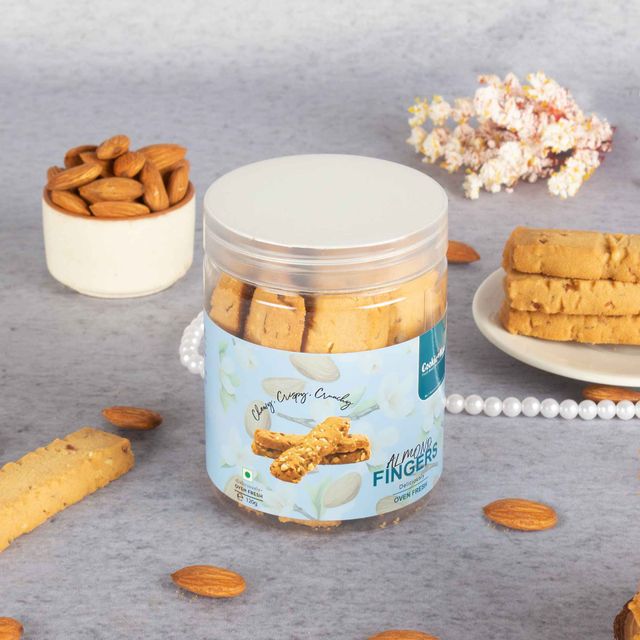 Cookie Man Almond Fingers Cookies Biscuits