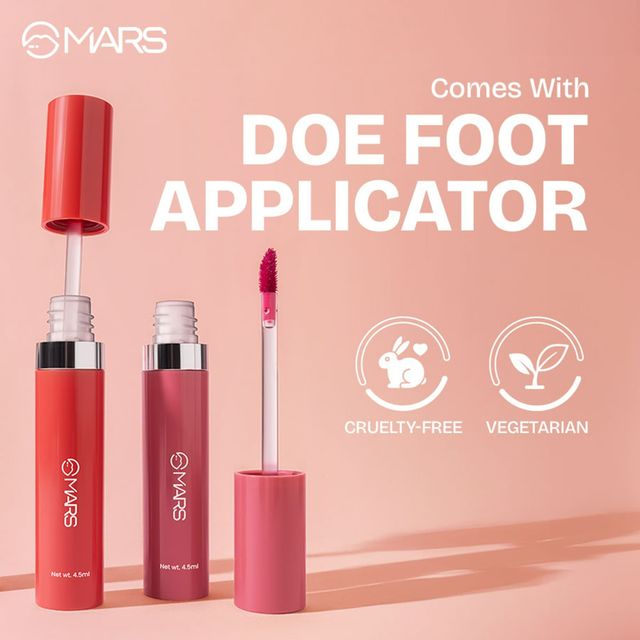 MARS Cosmetics Drip Lip Mist for Women (4.5 ml) (01-Peachy Drip)