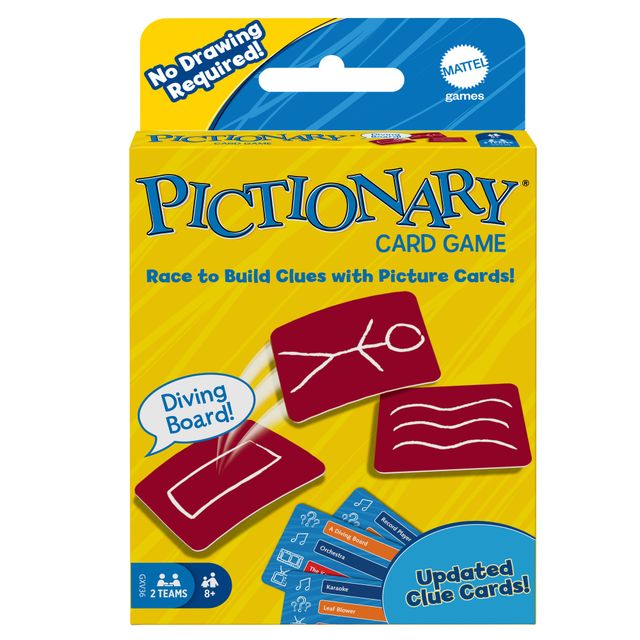 Mattel Games Pictionary Card Game Refresh