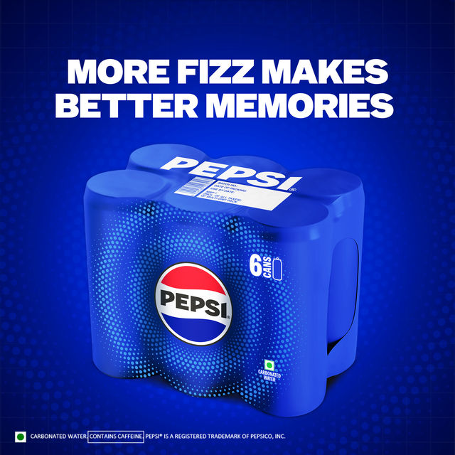 Pepsi Cola Soft Drink Can Multipack 6 pc Combo