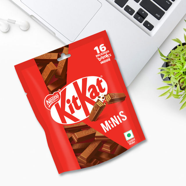 KitKat Minis Choco Coated Wafer Bar | Share Bag | Miniature Pouch