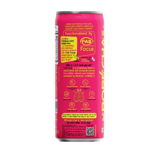 Borecha Strawberry and Lemon Iced Tea