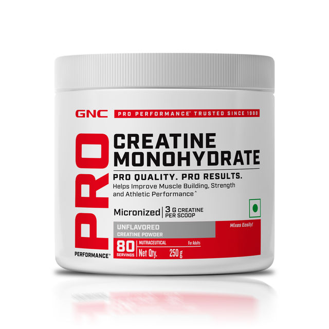 GNC Creatine Monohydrate Black Plastic Shaker