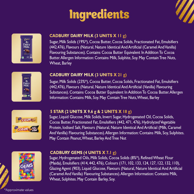 Cadbury Celebrations Assorted Chocolate Diwali Gift Pack