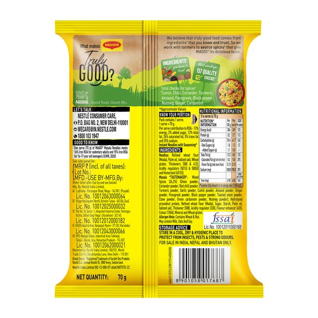 Maggi 2-Minute Noodles Masala
