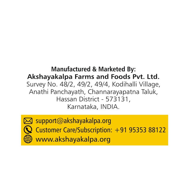 Akshayakalpa Organic Cow Ghee 490 ml Combo