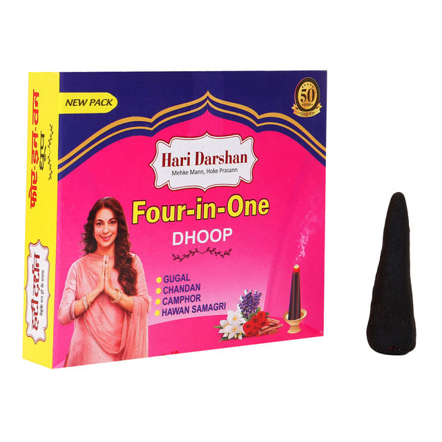 Hari Darshan Four In One Dhoop | 16 Sticks