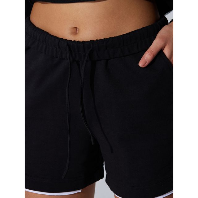 Cava Athleisure Black ZenFeel Shorts for Women | M