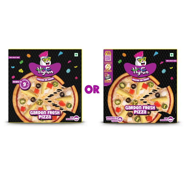 Hyfun Garden Fresh Pizza (Thin Crust Base)