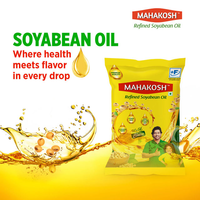 Mahakosh Refined Soyabean Oil | Pouch 770 g Combo
