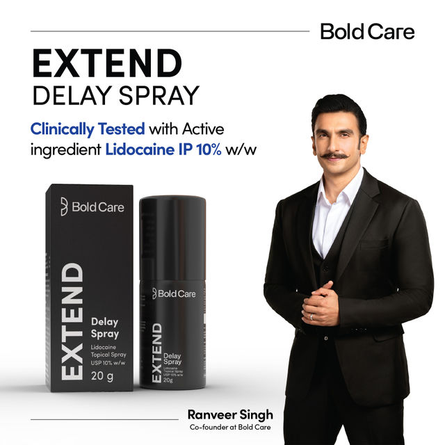 Bold Care Extend Delay Spray with Lidocaine 10%