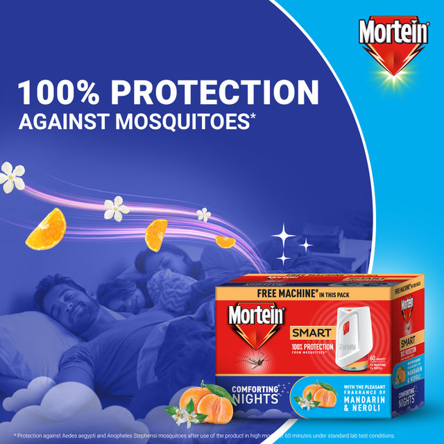 Mortein Insta5 Mosquito Repellent Machine(45ml) & Mortein Smartplus Mosquito Repellent Refill B2G1(105ml) Combo