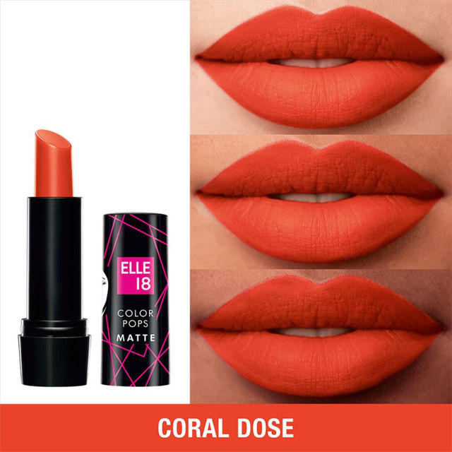 Elle 18 Color Pop Matte Lip Color - C26 Coral Diva