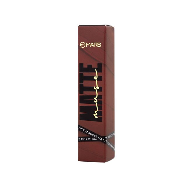 MARS Cosmetics Matte Muse Mousse Lipstick (3ml) (02-STYLE ICON) with Doe-Foot Applicator