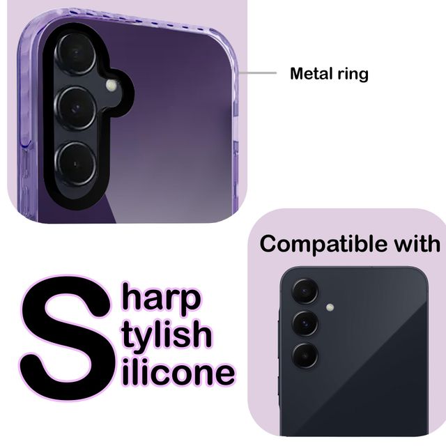 Artistque Case for Samsung Galaxy A15 5g / Samsung A15 Back Cover | ultra Stylish Transparent Cover