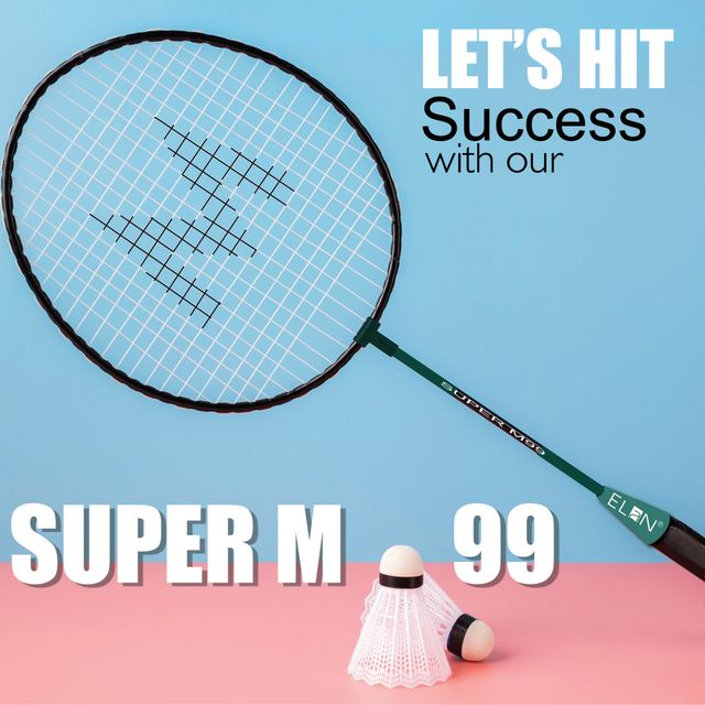 Mittal Sports Racket Set Pair Superm99 In Cover