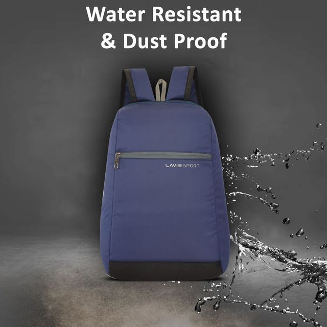 Lavie Sport Unisex Solid Polyester 11 L Top Handle Backpack | Navy