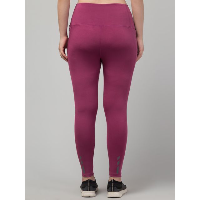 Fflirtygo Women's Ultimate 4 Way Stretch Slim Fit Leggings Fl Burgb | L