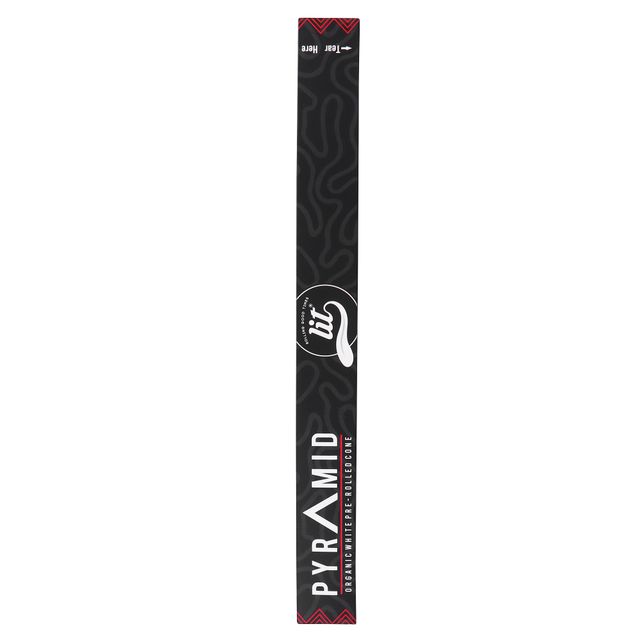 Lit Pyramid Giant 300Mm White Pre-Rolled Cone