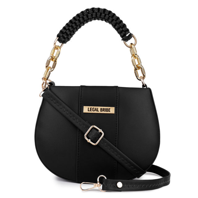 Legal Bribe Women's Knitted Handle Sling Bag - Buy at ₹379 Online