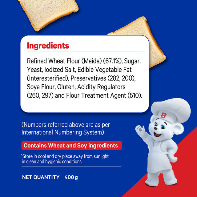 Modern Family Special White Bread 400 g Combo