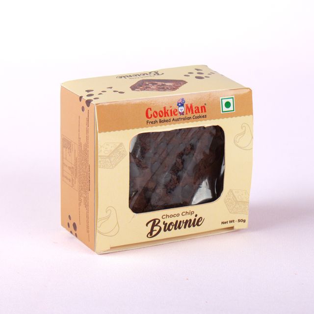 Cookie Man Choco Chip Chocolate Brownie