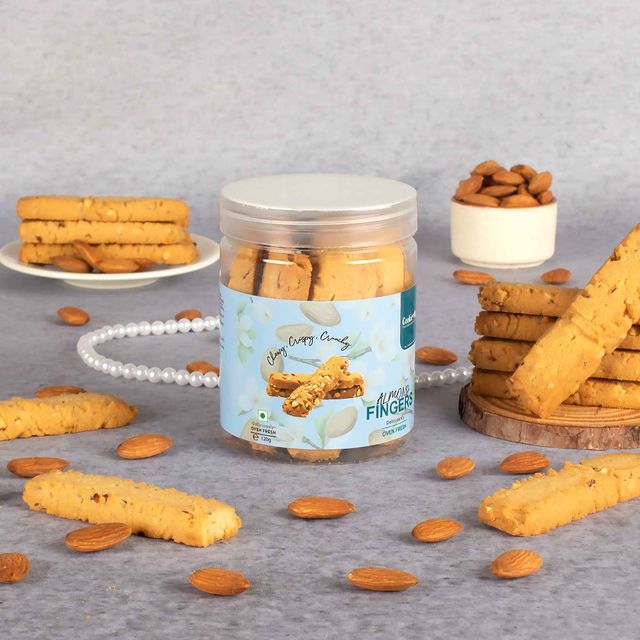 Cookie Man Almond Fingers Cookies Biscuits