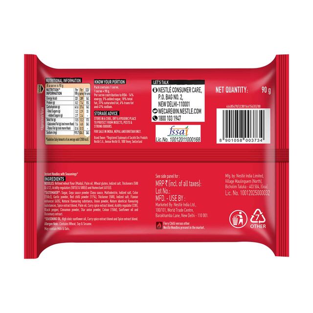 Maggi Korean Bbq Veg Instant Noodles Veg 90 g Combo