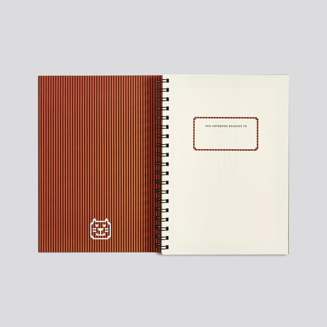 Tiger Notes Blur Series Notebook | B5 Size | 250 Ruled Pages | Natural Shade |  Verybusydoingnothing