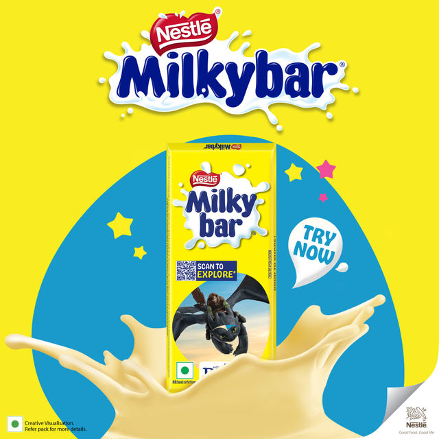 Nestle Milkybar Tablet Made With Milk Yummy & Creamy Treat 42 g X 2 Combo