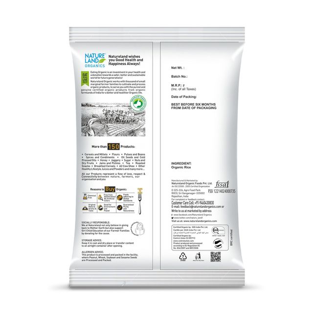 Natureland Organics Rice Poha