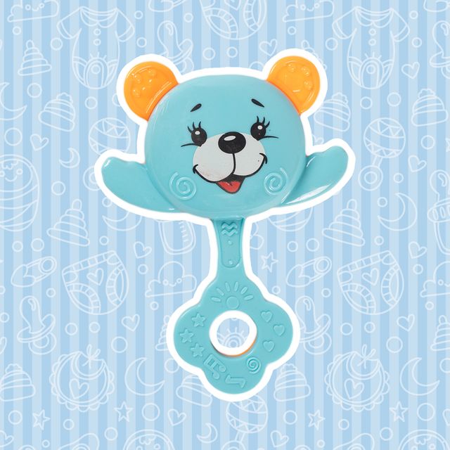 Ratna's Happy Baby Rattle 4 Pcs | Assorted