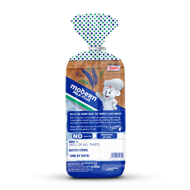 Modern Milk Plus Bread 350 g Combo