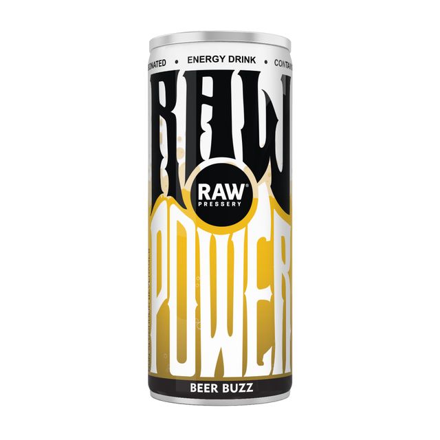 Raw Pressery Power Energy Drink - Beer Buzz 250 ml Combo