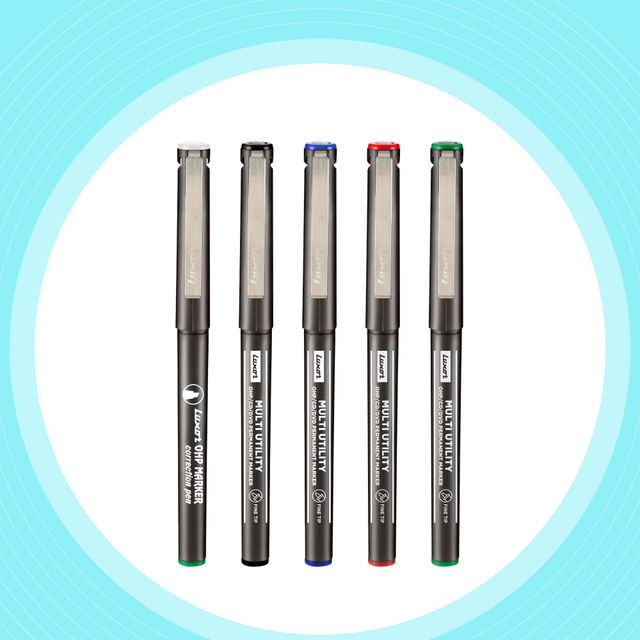 Luxor OHP Marker with Extra Fine Tip Pack of 5 Colours