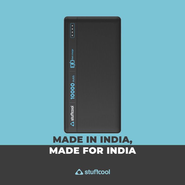 Stuffcool Major 10000mAh 20W Type C PD Powerbank | Fast Charging