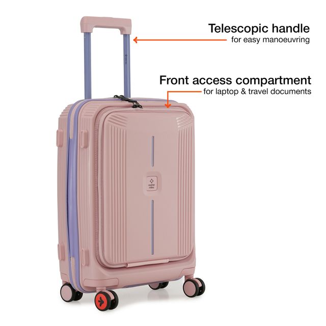 Buy Nasher Miles Alexandria Cabin Hardside Polypropylene Trolley