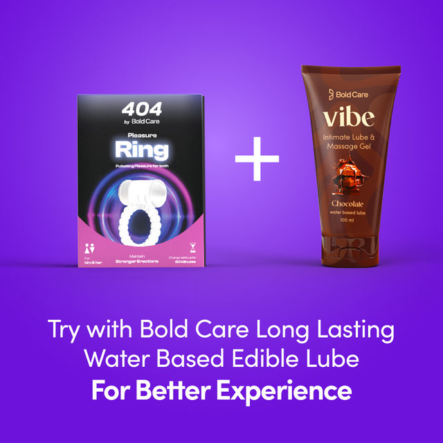 Bold Care Pleasure Ring Massager For Men & Women 60 Minutes Runtime