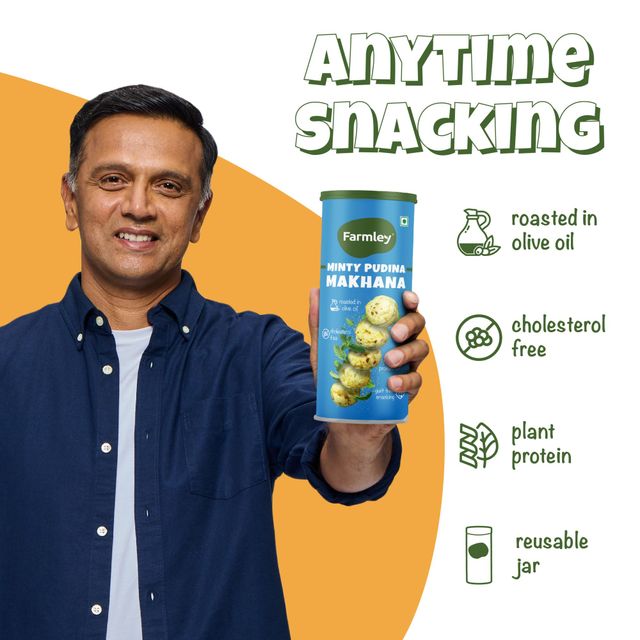 Farmley Minty Pudina Makhana Roasted In Olive Oil 77 g Combo