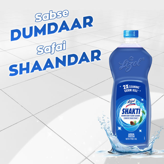 Lizol Aqua Fresh Shakti Disinfectant Floor Cleaner