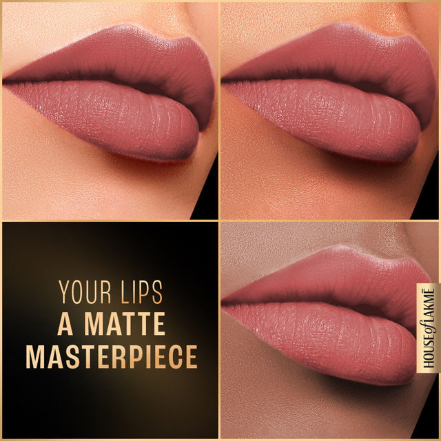 Lakme Forever Matte Liquid Lip, 16hr Lipstick, Lightweight & transferproof - Coral Sense